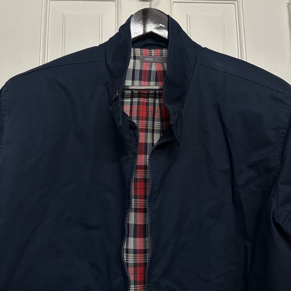 Vince Navy Blue Utility Jacket Mens Size XXL - Picture 3 of 11